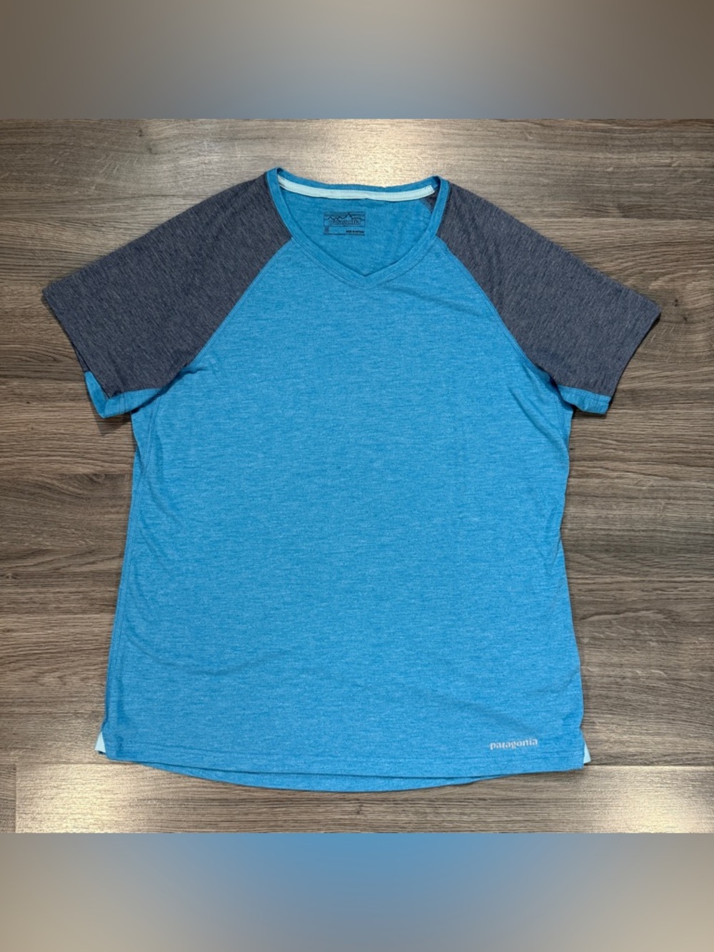 Patagonia Women's Short Sleeved Nine Trails Shirt - Blue